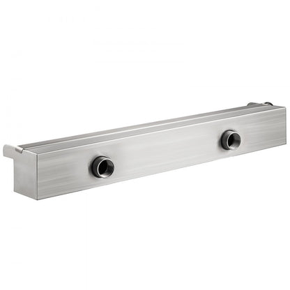 PQSB-9383 - Modern Stainless Steel Pool Fountain with Remote LED Lighting