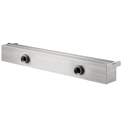 PQSB-9383 - Modern Stainless Steel Pool Fountain with Remote LED Lighting