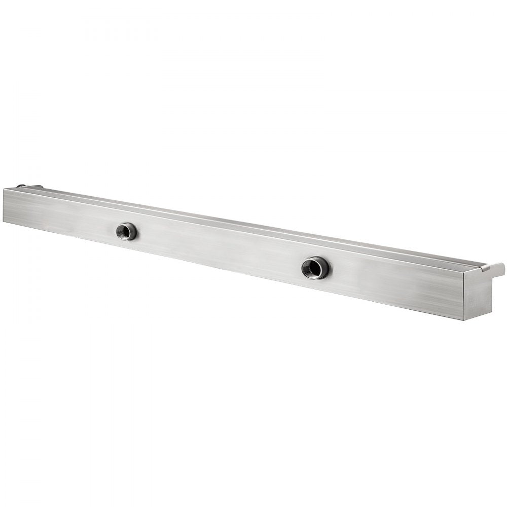 PQSB-8283 - LED Color-Changing Stainless Steel Waterfall Fountain