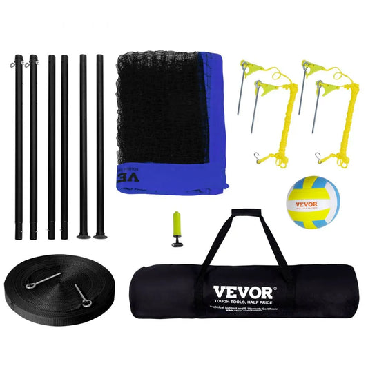JH-202 - Portable Volleyball Net with Adjustable Height & Easy Setup