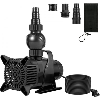 010180936776 - 4000GPH Submersible Pond Pump with 22FT Lift & Quiet Operation
