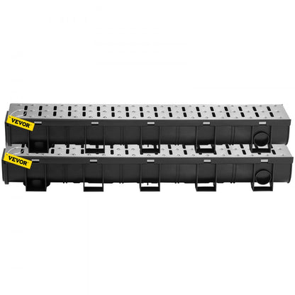 PSG100*100*3M - Durable 5.9" HDPE Trench Drain System for Efficient Water Collection
