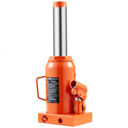 QJD-030S-02 - 30 Ton Hydraulic Bottle Jack, 11.22-18.66 Inch Lift Range