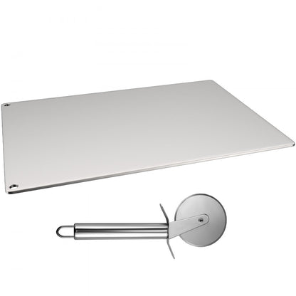 vv-ps-055136 - Durable Steel Pizza Stone with 20x Heat Conductivity, 572℉ Max