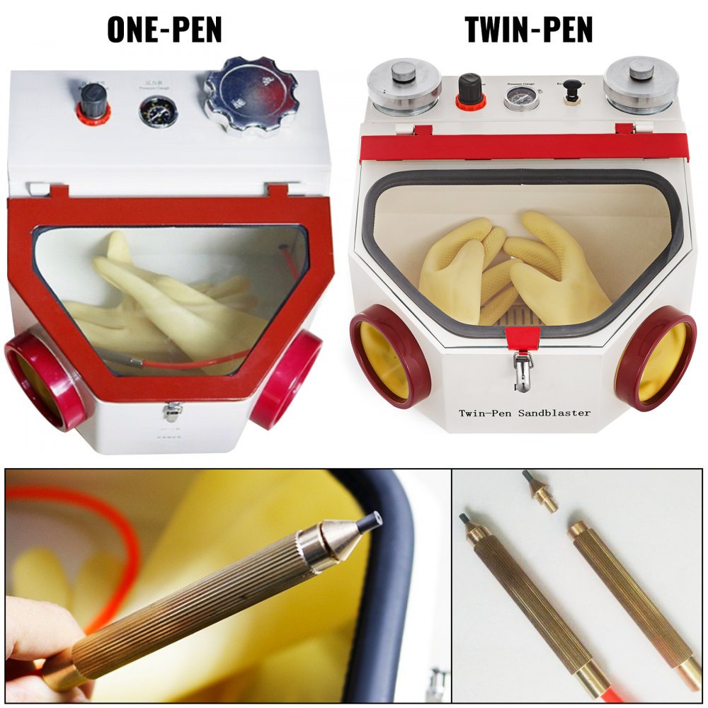 010602348897 - Twin Pen Dental Sandblaster for Porcelain Crowns