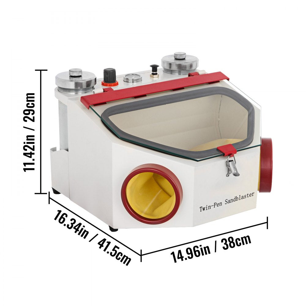 010602348897 - Twin Pen Dental Sandblaster for Porcelain Crowns