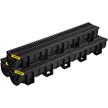 PSG100*100 - 5.9 x 5.1 x 39.4 Inch HDPE Trench Drain System