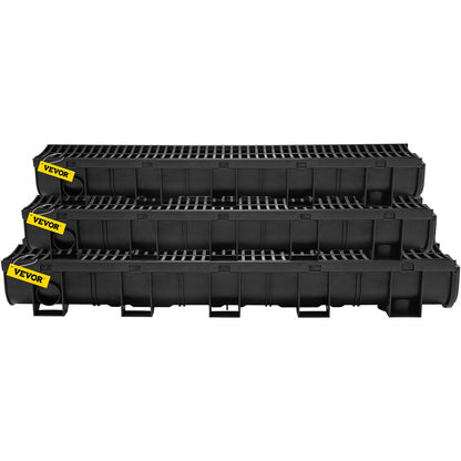 PSG100*100*6M - Durable 1M VEVOR Trench Drain System for Easy Water Management