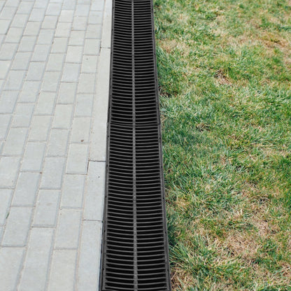 PSG100*150*4M - 39.4" VEVOR Trench Drain System, HDPE, B125 Rated