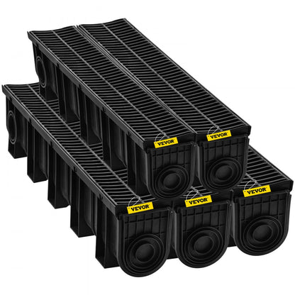 PSG100*150*5M - Durable 39.4-Inch Trench Drain System, Easy Install Design