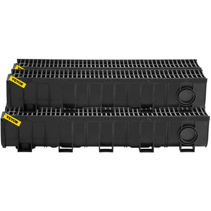 PSG100*150*5M - Durable 39.4-Inch Trench Drain System, Easy Install Design