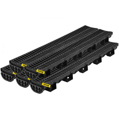 PSG100*45*5M - VEVOR 39.4" HDPE Trench Drain for Efficient Water Flow