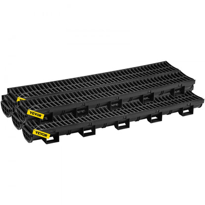 PSG100*45*5M - VEVOR 39.4" HDPE Trench Drain for Efficient Water Flow