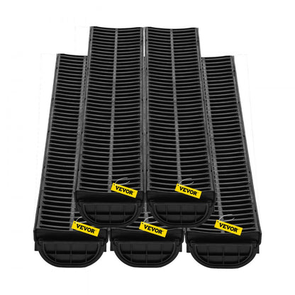 PSG100*45*5M - VEVOR 39.4" HDPE Trench Drain for Efficient Water Flow