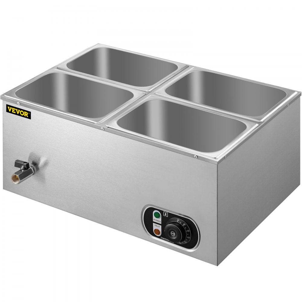 BM-22B - 1500W Stainless Steel Bain Marie with 14.8 Qt Capacity