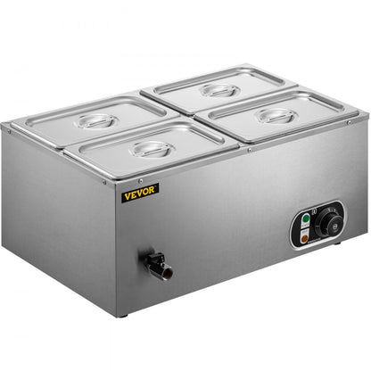 BM-22B - 1500W Stainless Steel Bain Marie with 14.8 Qt Capacity