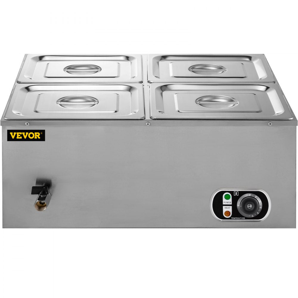 BM-22B - 1500W Stainless Steel Bain Marie with 14.8 Qt Capacity