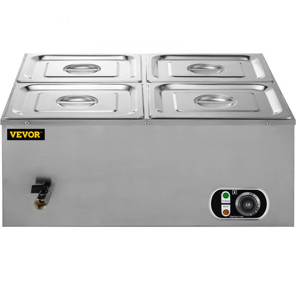 BM-22B - 1500W Stainless Steel Bain Marie with 14.8 Qt Capacity