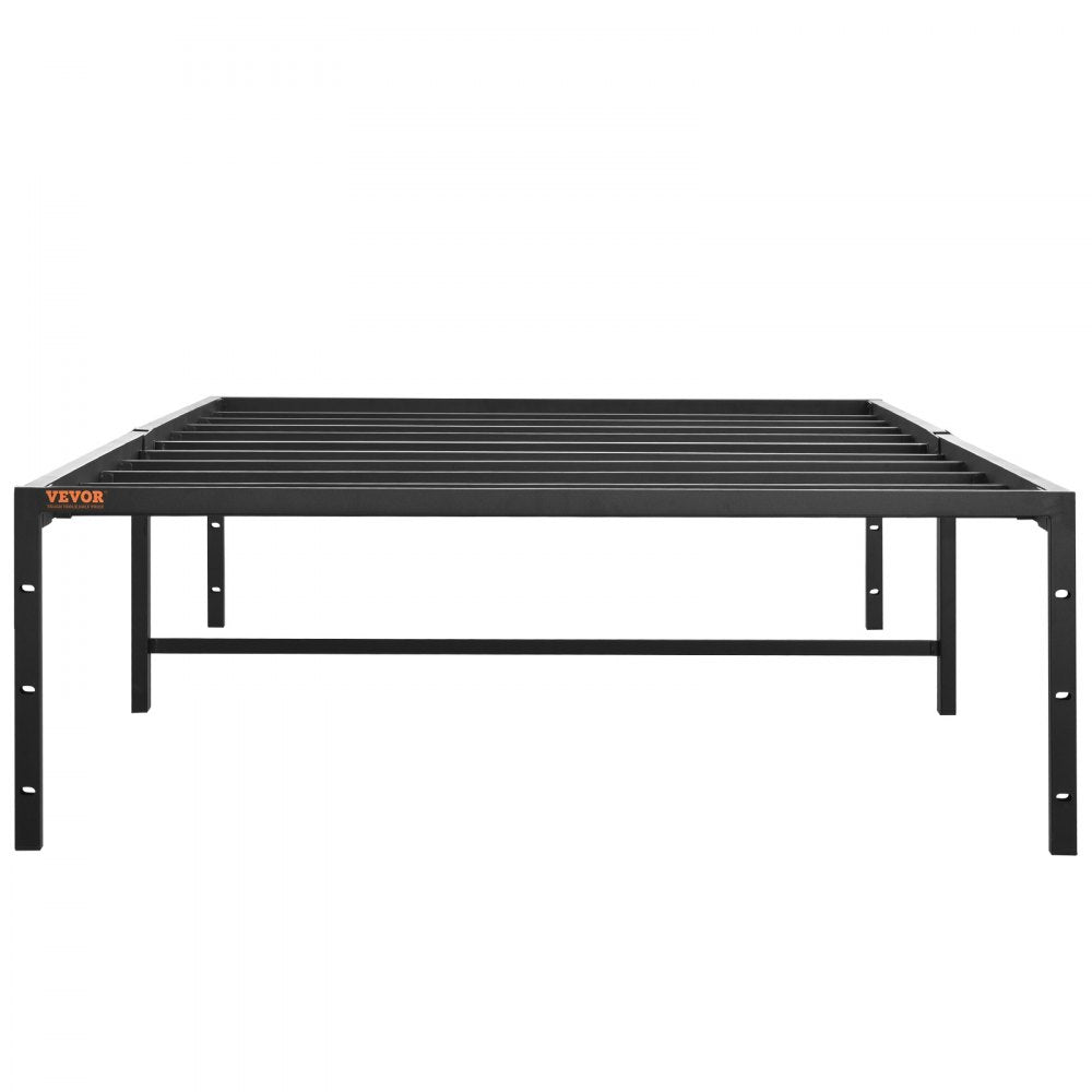 JHL-MB07-1 - 14" Twin Metal Bed Frame, 1500 lbs Capacity, Noise-Free Design