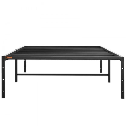 JHL-MB07-1 - 14" Twin Metal Bed Frame, 1500 lbs Capacity, Noise-Free Design