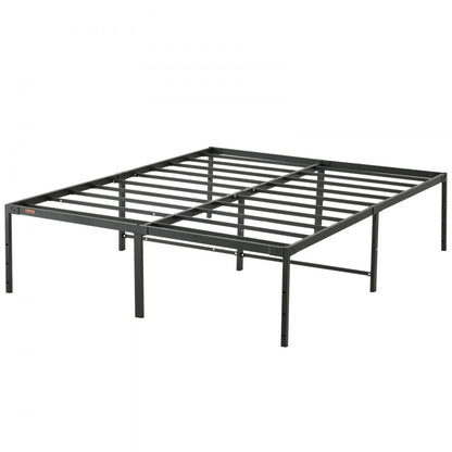 JHL-MB07-6 - Sturdy 18-Inch Metal Bed Frame, Easy Assembly & 1500 lbs Support