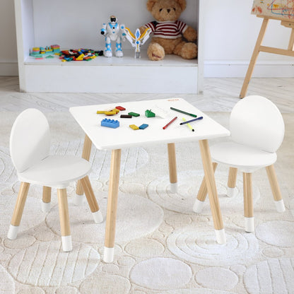 TF13067 - Versatile Kids Table & 2 Chairs Set for Arts & Crafts