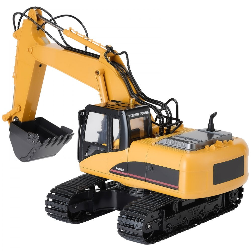 1535-1 - 1:14 Scale RC Excavator with Metal Bucket & 82ft Range