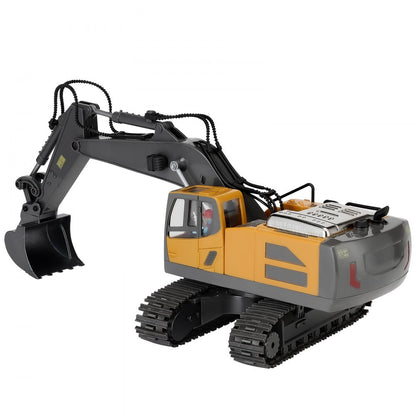3367 - 1:20 Scale Remote Control Excavator with LED Lights & Rubber Tracks