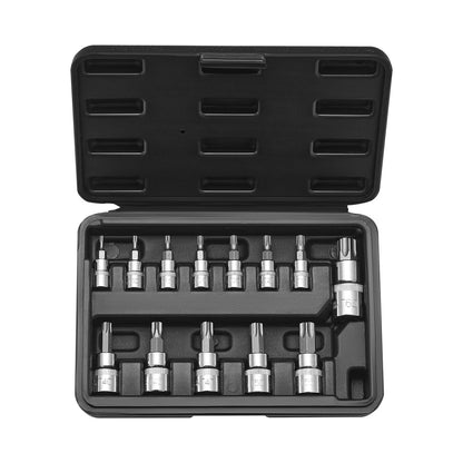 13PCS 13T - Versatile Torx Bit Socket Set with Durable Case