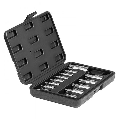 13PCS 13T - Versatile Torx Bit Socket Set with Durable Case