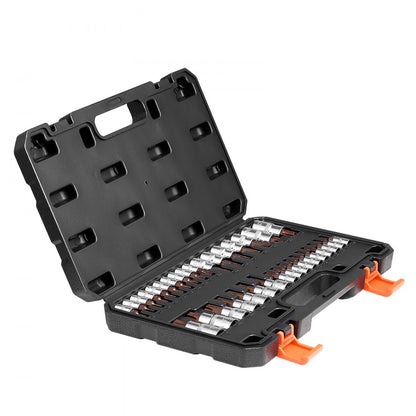 34PCS 34T - Durable S2 Torx Bit Socket Set with Waterproof Case