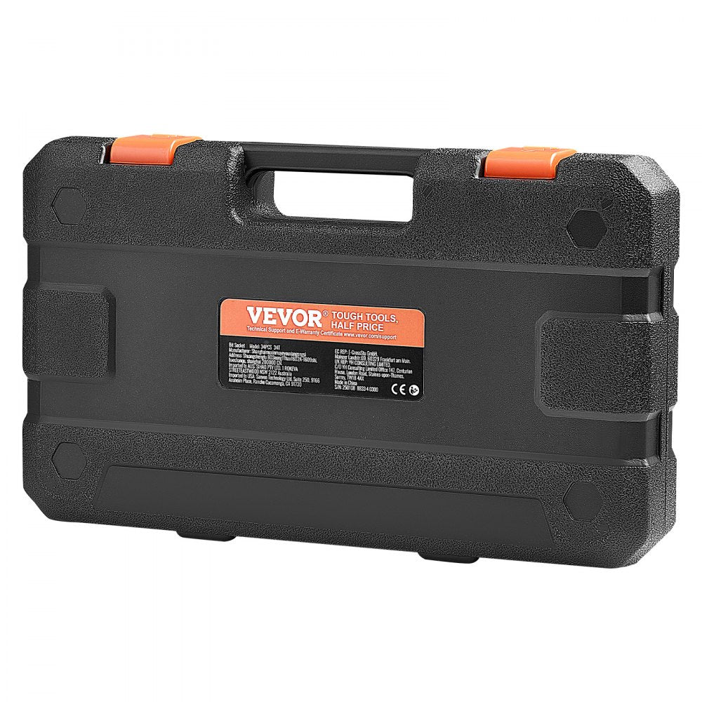 34PCS 34T - Durable S2 Torx Bit Socket Set with Waterproof Case