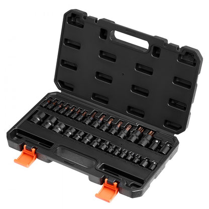 31PCS 31TE - 31-Piece Torx and E-Type Socket Set with Adapter