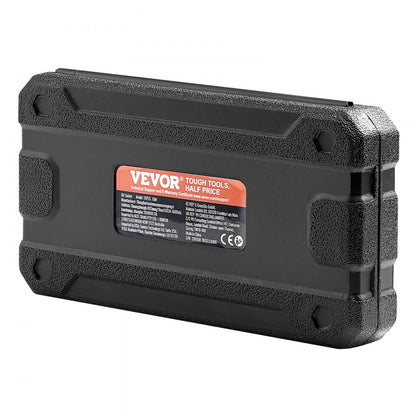 10PCS 10M - Durable XZN Triple Square Spline Socket Set with Case