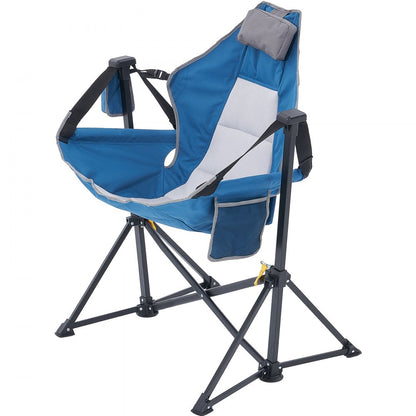 HKC-1004SW - Lightweight Reclining Hammock Chair with Cup Holder, 300 lbs Capacity