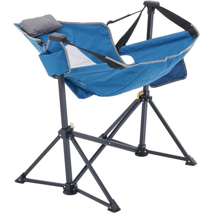 HKC-1004SW - Lightweight Reclining Hammock Chair with Cup Holder, 300 lbs Capacity