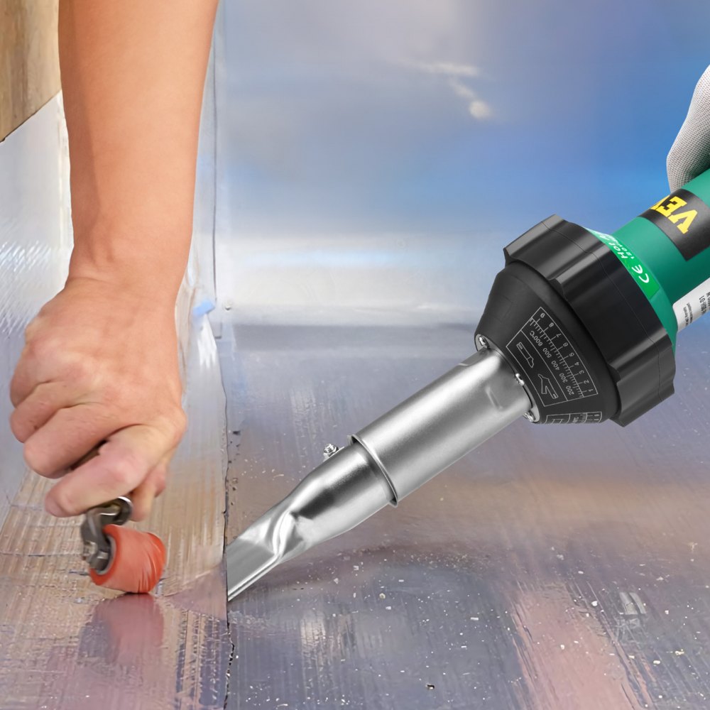 DSH-D1 - 1600W Ergonomic Plastic Welder with 9 Accessories and Adjustable Temperature