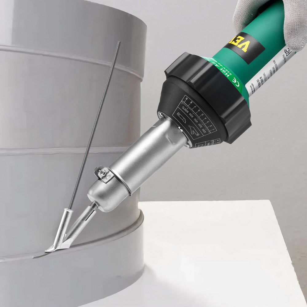 DSH-D1 - 1600W Hot Air Welder with 14 Accessories & Adjustable Heat Settings