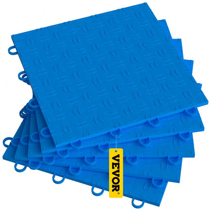 VV-PVCDB-L50 - Durable 12'' VEVOR Interlocking Garage Tiles for Easy DIY Flooring