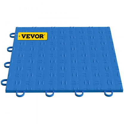 VV-PVCDB-L50 - Durable 12'' VEVOR Interlocking Garage Tiles for Easy DIY Flooring