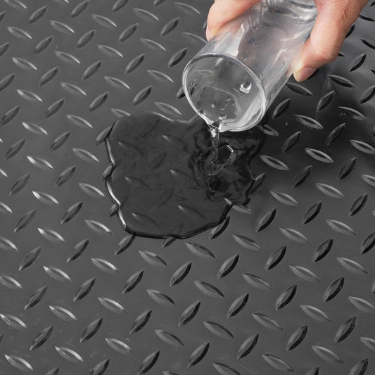ZL-1.1*5.2 - Durable PVC Garage Mat 17 x 3.6 Ft for High-Traffic Areas
