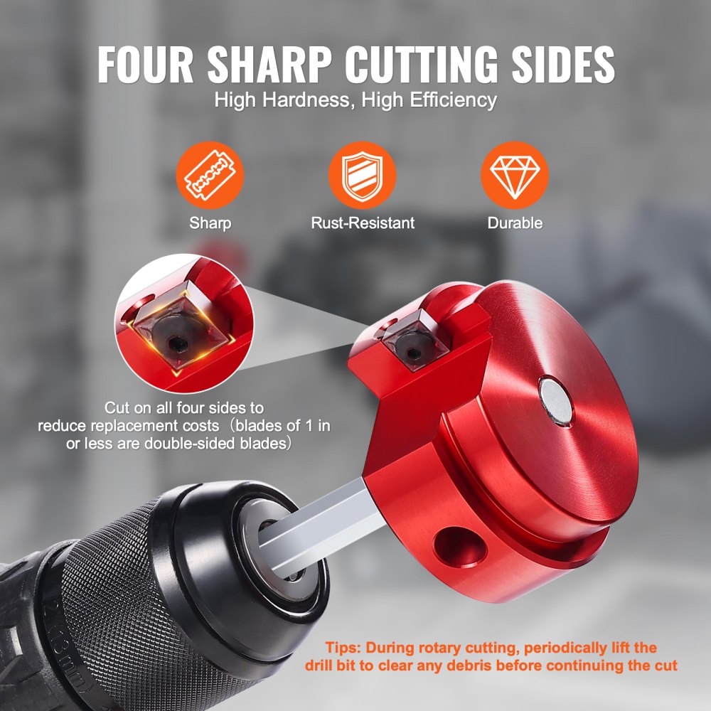 PPK8 - 8-Piece PVC Pipe Reamer Set for Schedule 40 Maintenance