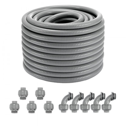 PLFNCB-3/4 - 100 ft Flexible PVC Electrical Conduit for Tight Spaces