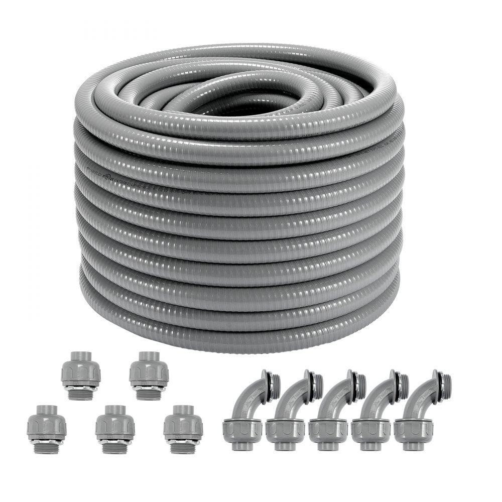 PLFNCB-3/4 - 100 ft Flexible PVC Electrical Conduit for Tight Spaces