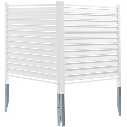 12222 - 48" Vinyl Privacy Fence Panels for Elegant Outdoor Spaces