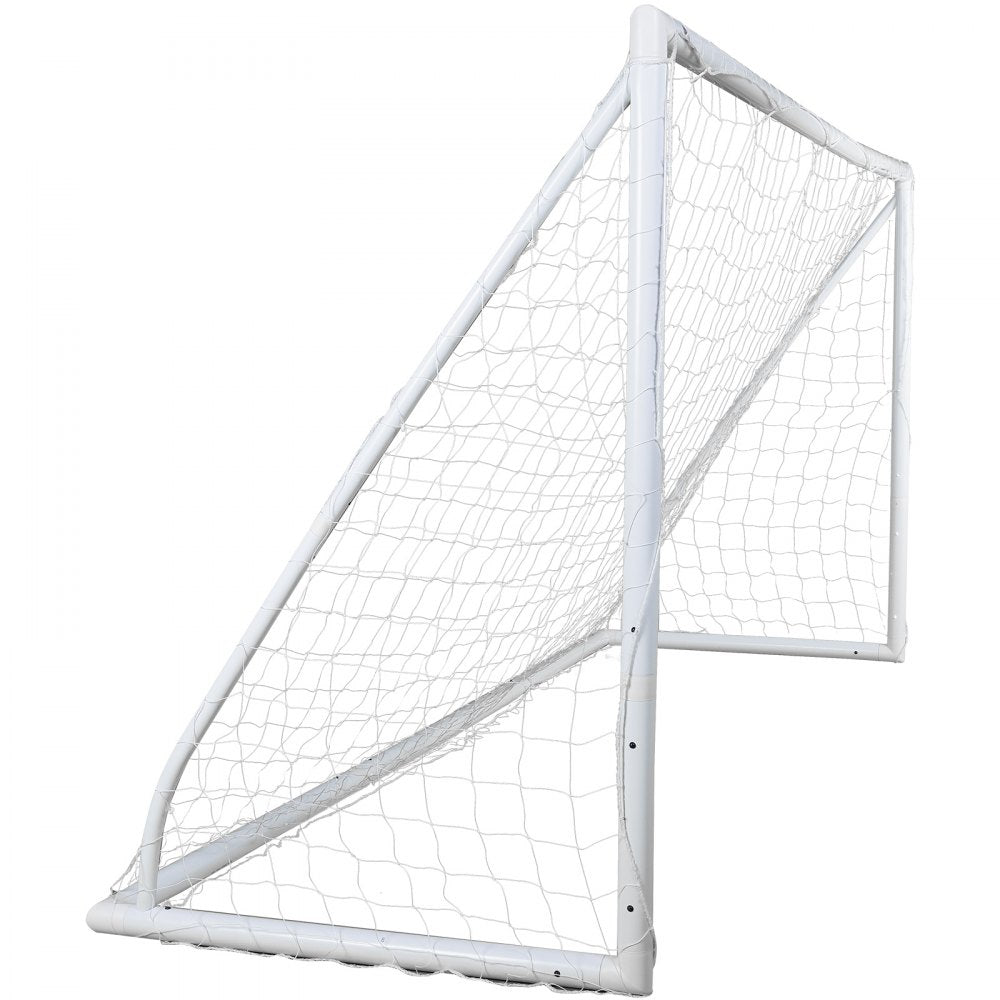 JH-101 - 12x6 ft Durable PE Portable Soccer Goal with Quick Setup