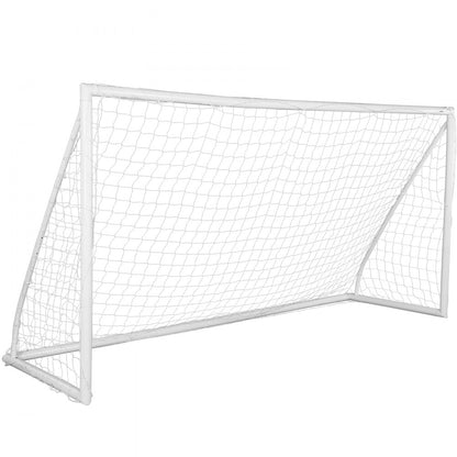 JH-101 - 12x6 ft Durable PE Portable Soccer Goal with Quick Setup