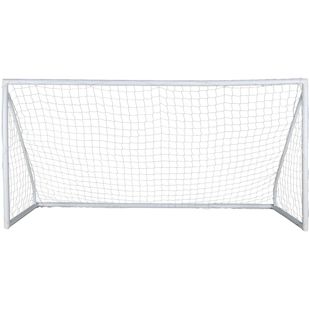 JH-101 - 12x6 ft Durable PE Portable Soccer Goal with Quick Setup