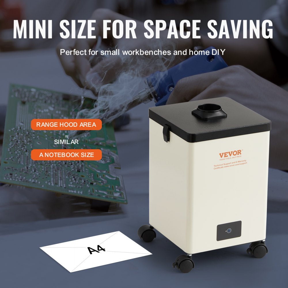 XF250U - 150W Smoke Extractor for Soldering & Laser Cutting