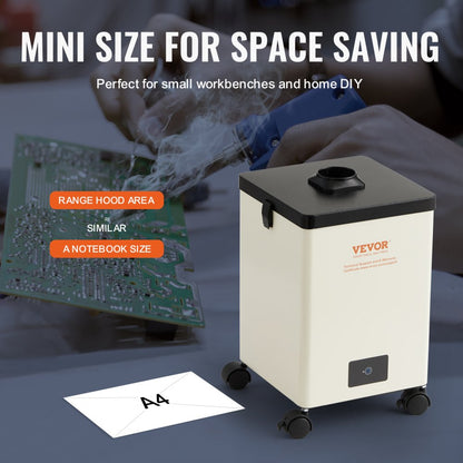 XF250U - 150W Smoke Extractor for Soldering & Laser Cutting